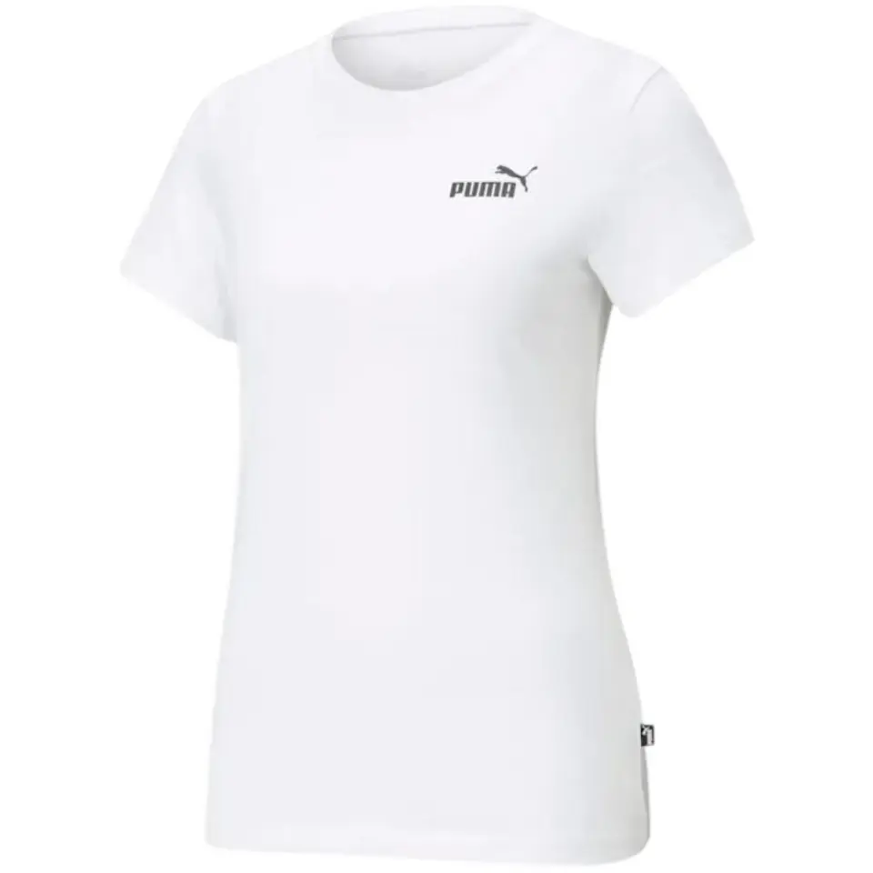 ⁨Koszulka Puma ESS Small Logo Tee W 586776 (kolor Biały, rozmiar L)⁩ w sklepie Wasserman.eu