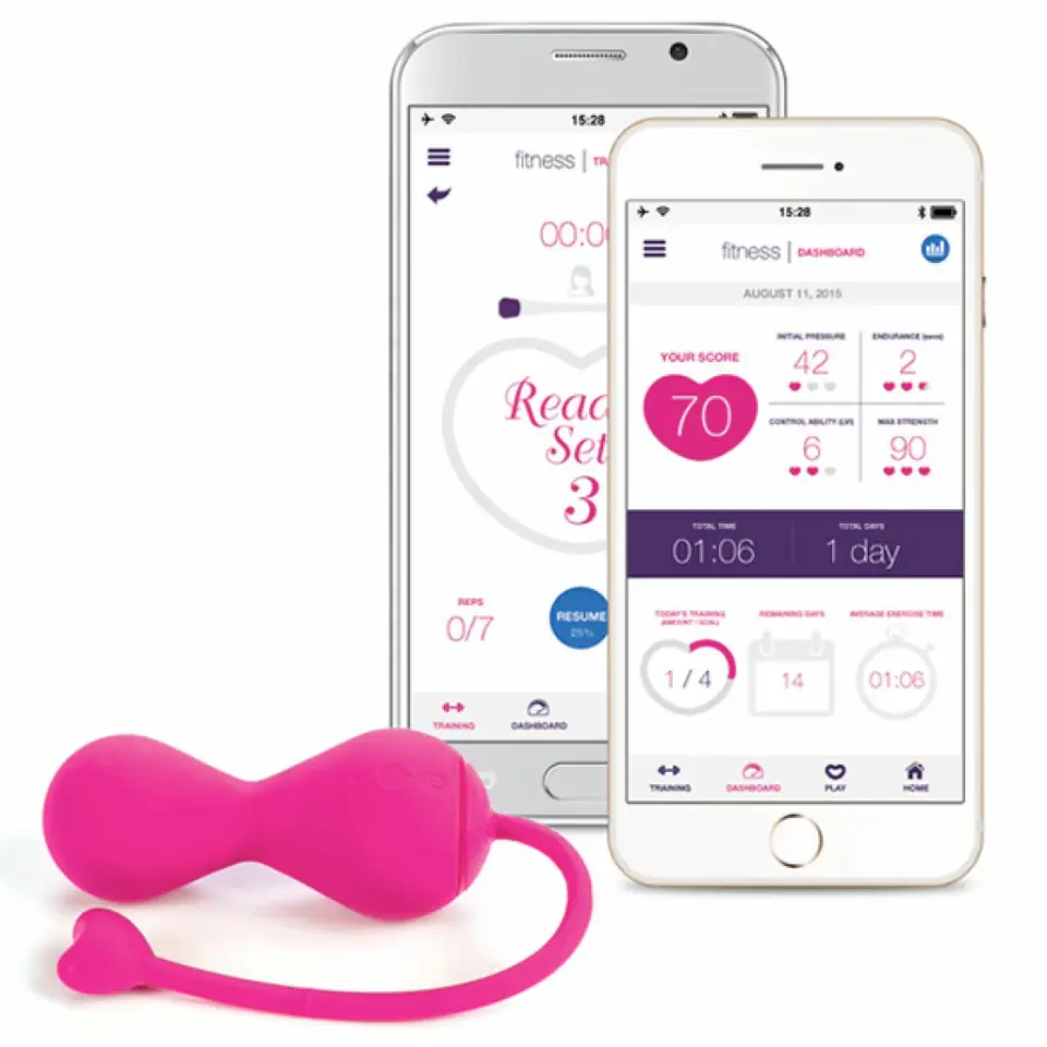 ⁨Kulki gejszy - Lovelife by OhMiBod Krush Pink⁩ w sklepie Wasserman.eu