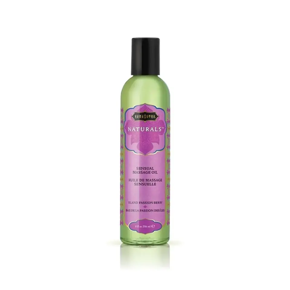 ⁨Kama Sutra Naturals Island Passion Berry olejek do masażu 236ml⁩ w sklepie Wasserman.eu