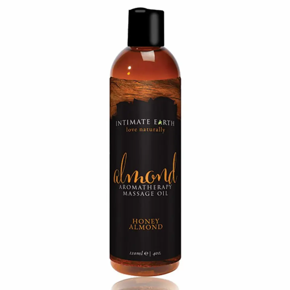 ⁨Olejek do masażu - Intimate Earth Massage Oil Almond 120 ml⁩ w sklepie Wasserman.eu