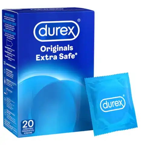 ⁨Prezerwatywy - Durex Originals Extra Safe 20 szt⁩ w sklepie Wasserman.eu