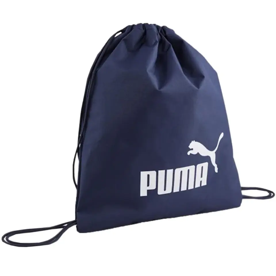 ⁨Worek Puma Phase Gym Sack 79944 (kolor Granatowy)⁩ w sklepie Wasserman.eu