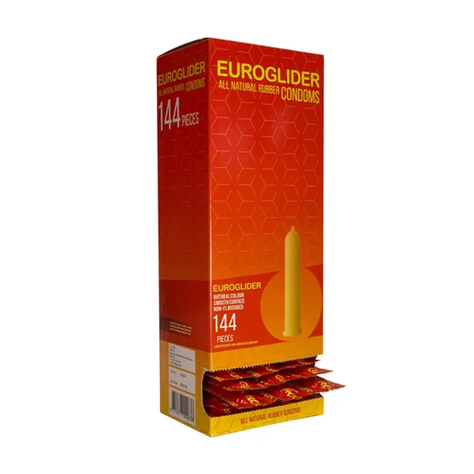 ⁨Euroglider Condooms 144 st.⁩ at Wasserman.eu