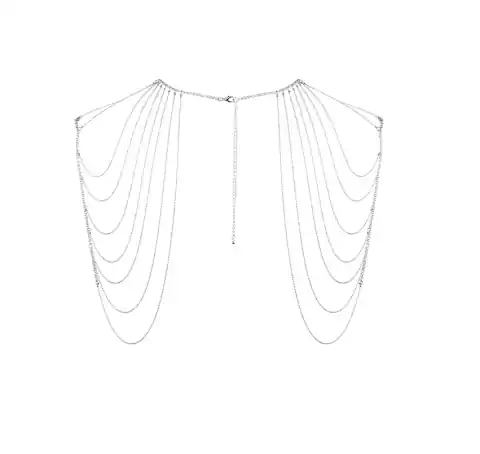 ⁨Bijoux Indiscrets - Magnifique Shoulder Jewelry Silver⁩ at Wasserman.eu