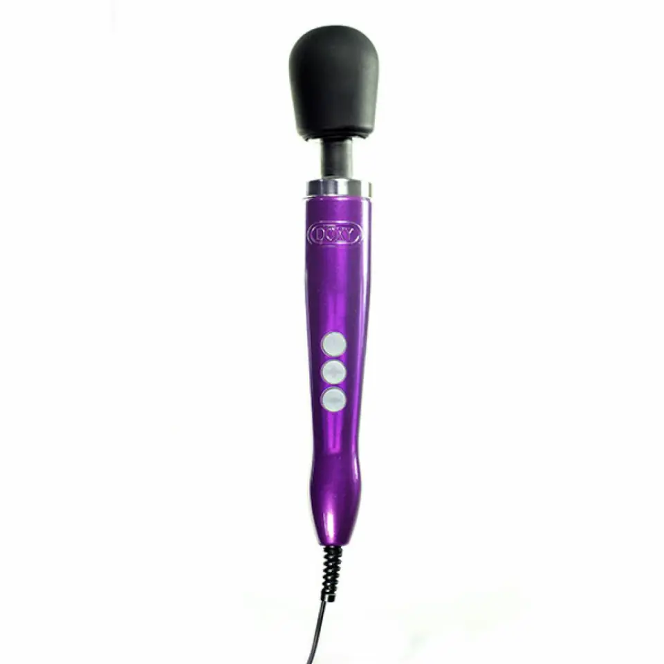 ⁨Masażer - Doxy Die Cast Wand Massager Purple⁩ w sklepie Wasserman.eu