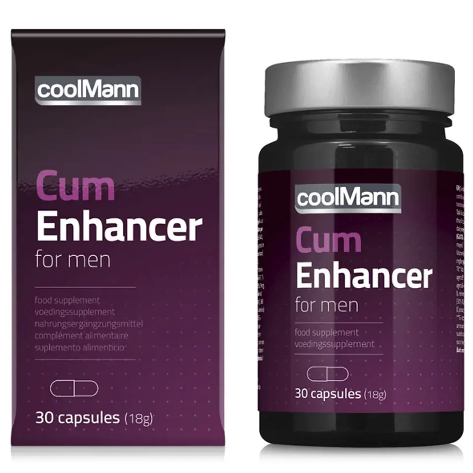 CoolMann Cum Enhancer 30 kapsułek - wsparcie męskiej kondycji, składniki aktywne w sklepie Wasserman.eu