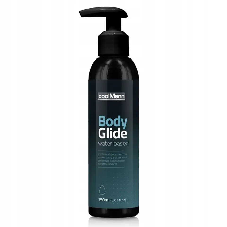 ⁨CoolMann BodyGlide żel nawilżający i do masażu 150 ml bezzapachowy⁩ w sklepie Wasserman.eu
