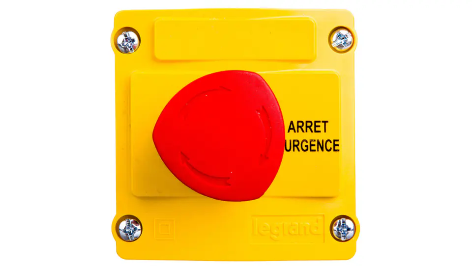 ⁨Cassette with safety button by rotation 1R yellow IP66 Osmoz 024212⁩ at Wasserman.eu