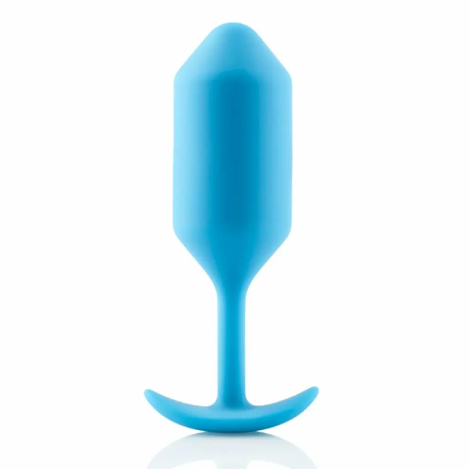 ⁨Plug analny - B-Vibe Snug Plug 3 Teal⁩ w sklepie Wasserman.eu