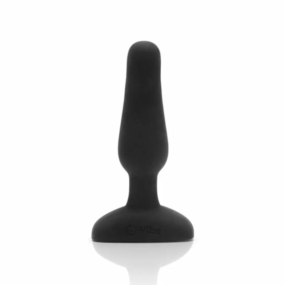 ⁨B-Vibe - Novice Remote Control Plug Black⁩ at Wasserman.eu