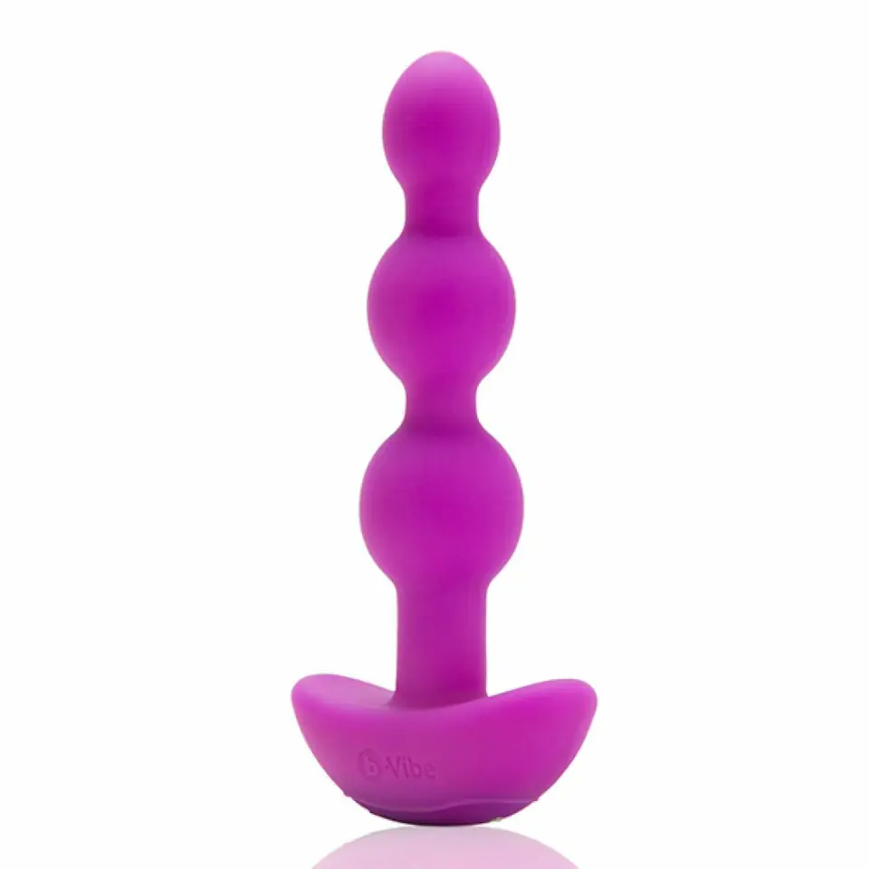 ⁨B-Vibe - Triplet Anal Beads Fuchsia⁩ at Wasserman.eu