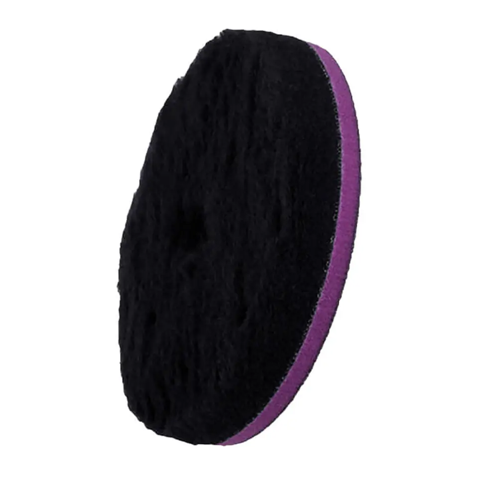 ⁨ZviZZer Doodle Wool-Pad Black 165mm - pad wełniany czarny, futro polerskie⁩ w sklepie Wasserman.eu