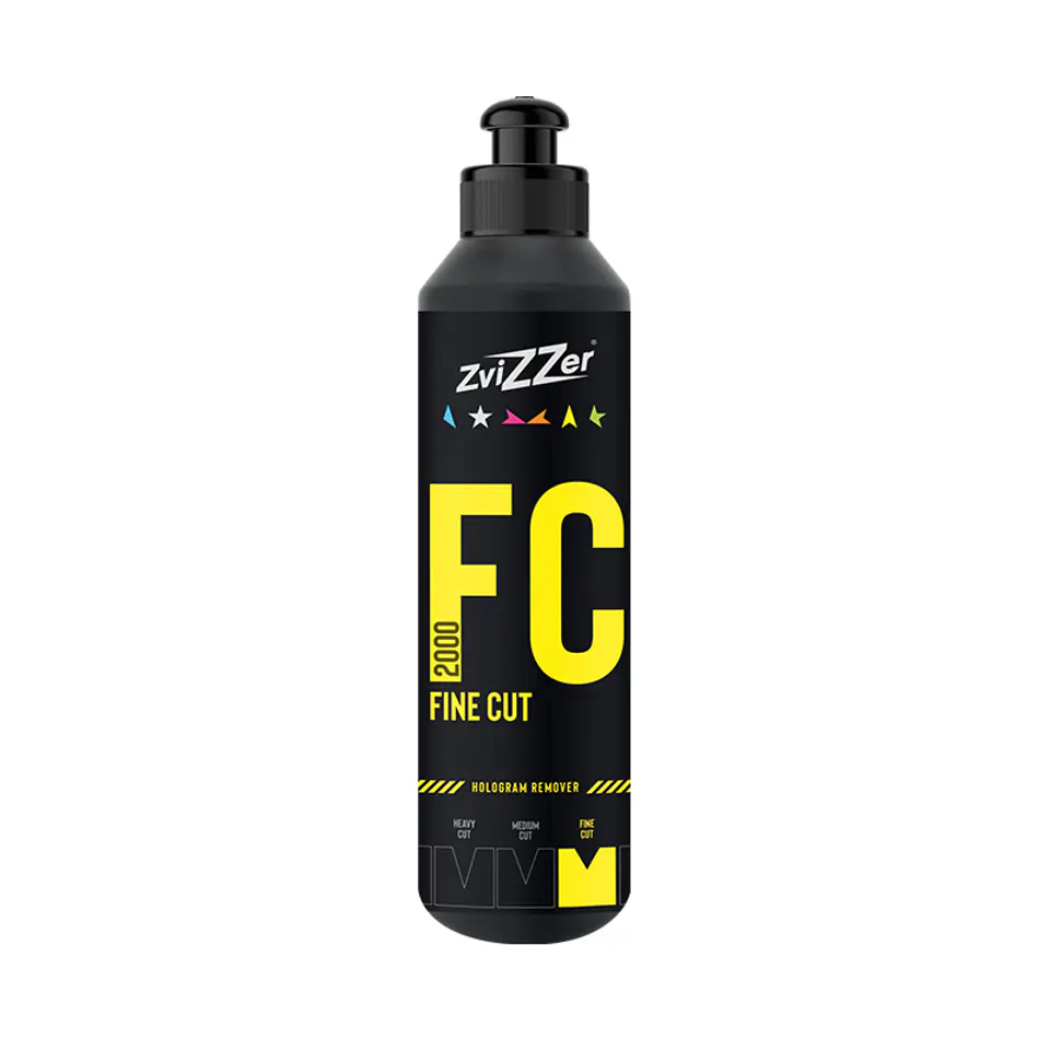 ⁨ZviZZer FC2000 Fine Cut Yellow 250ml - pasta polerska wykańczająca⁩ w sklepie Wasserman.eu