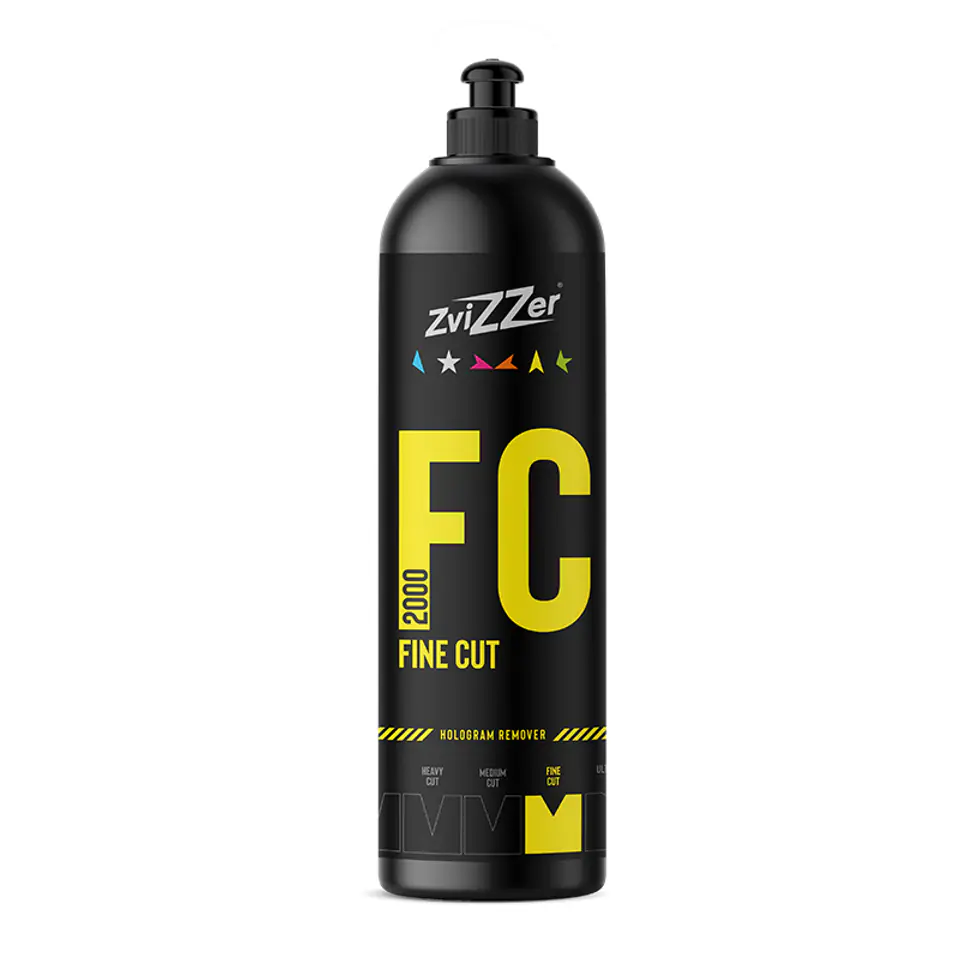 ⁨ZviZZer FC2000 Fine Cut Yellow 750ml - pasta polerska wykańczająca⁩ w sklepie Wasserman.eu