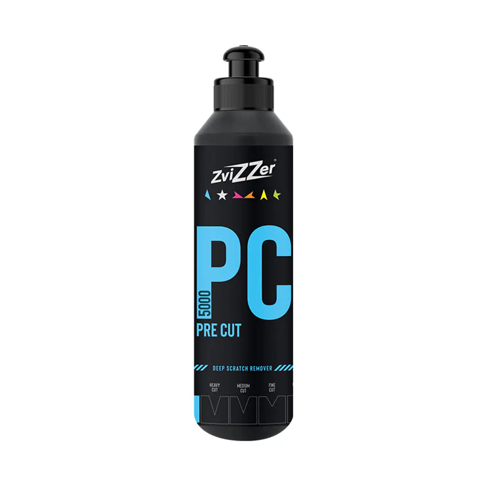 ⁨ZviZZer PC5000 PRE Cut Blue 250ml - mocno tnąca pasta polerska⁩ w sklepie Wasserman.eu