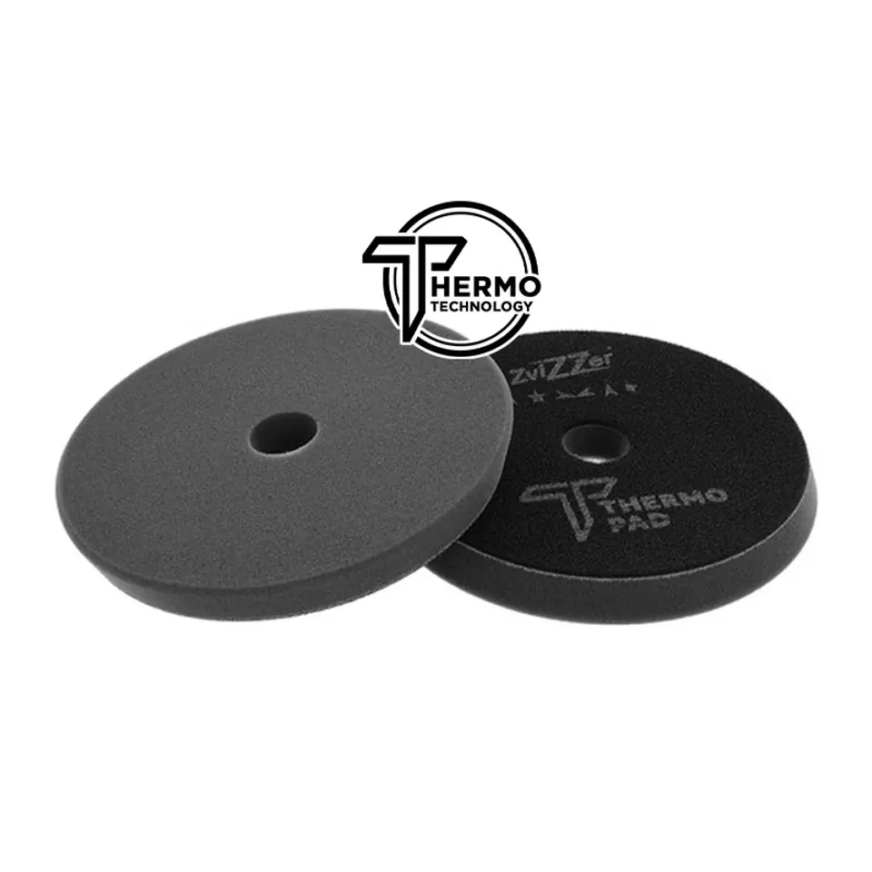 ⁨ZviZZer Thermo Pad Black 150mm - gąbka polerska bardzo miękka⁩ w sklepie Wasserman.eu