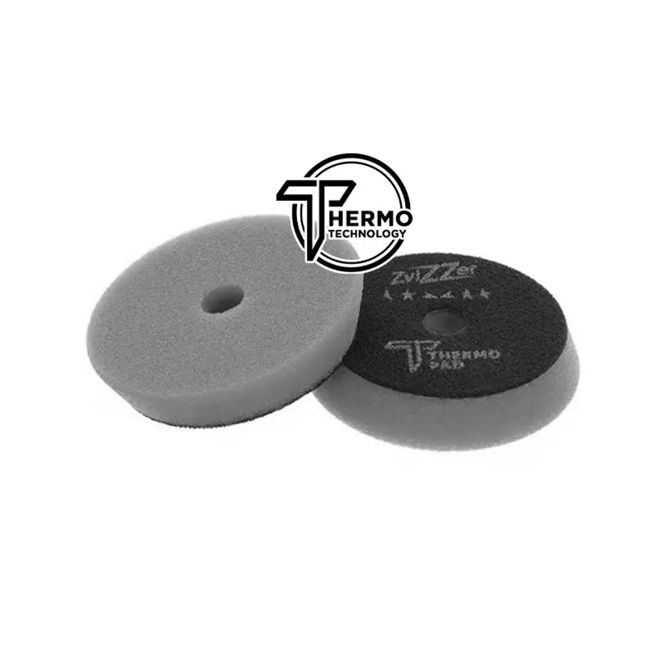 ⁨ZviZZer Thermo Pad Grey 80mm - gąbka polerska mocno tnąca⁩ w sklepie Wasserman.eu