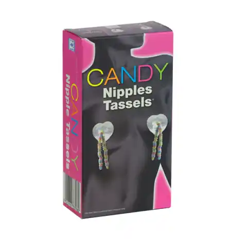⁨Cukierkowe nakładki na sutki - Candy Nipple Tassels⁩ w sklepie Wasserman.eu