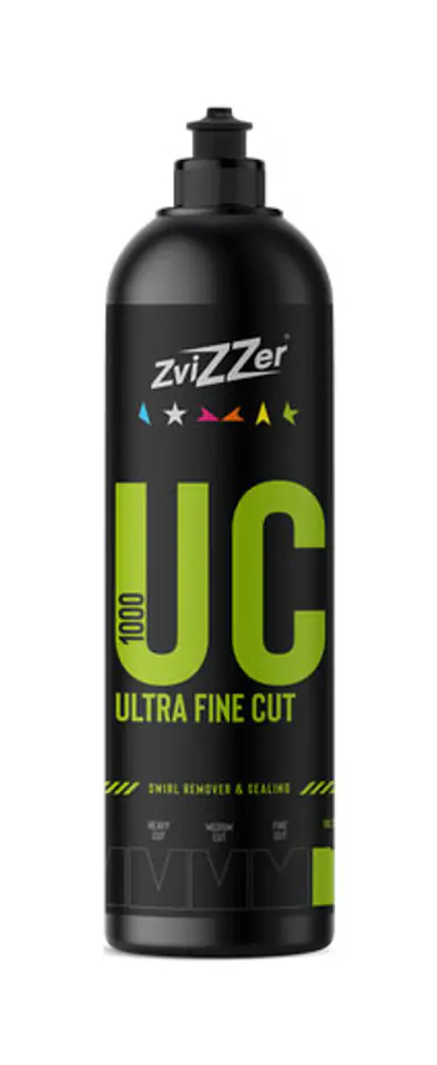 ⁨ZviZZer UC1000 UltraFine Cut Green 750ml - wykończeniowa pasta polerska⁩ w sklepie Wasserman.eu