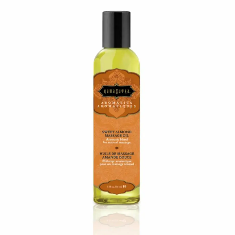 ⁨Kama Sutra Aromatic Massage Oil Sweet Almond 236 ml - olejek migdałowy⁩ w sklepie Wasserman.eu
