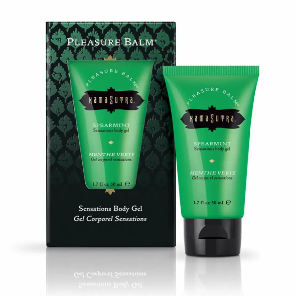 ⁨Balsam do gry wstępnej - Kama Sutra Pleasure Balm Spearmint 50 ml⁩ w sklepie Wasserman.eu