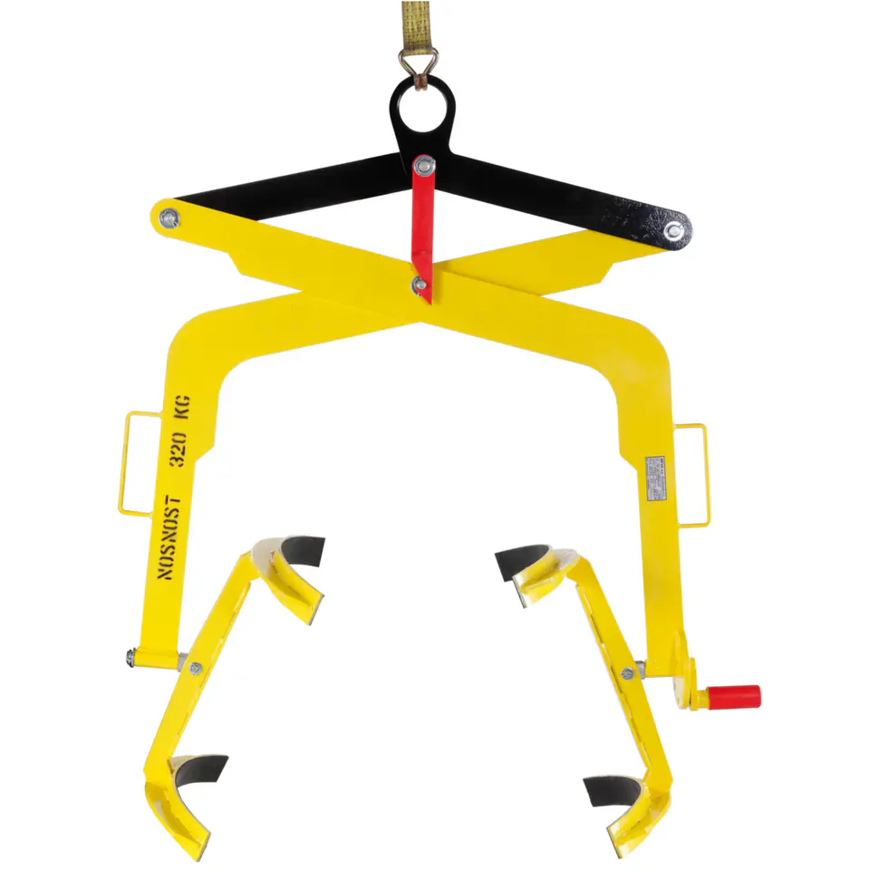 ⁨Podnośnik uchwyt do bezpiecznego podnoszenia i przewożenia beczek 200L⁩ w sklepie Wasserman.eu