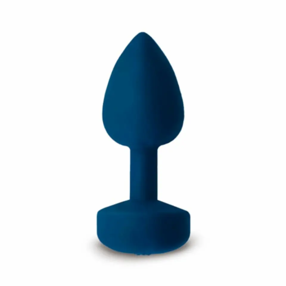 Gvibe Gplug Navy Blue Large - wibrująca zatyczka anatomiczna, silikonowa w sklepie Wasserman.eu