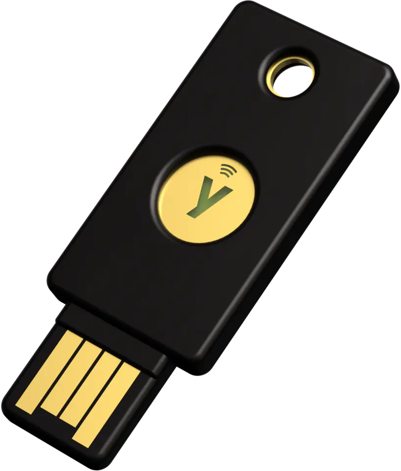 ⁨Klucz Sprzętowy Yubico Yubikey 5 NFC U2F FIDO⁩ w sklepie Wasserman.eu