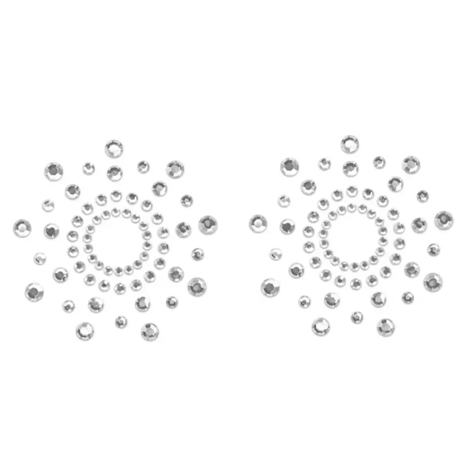Biżuteria na piersi - Bijoux Indiscrets Mimi Silver w sklepie Wasserman.eu