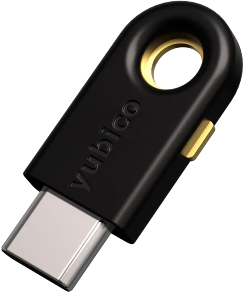 ⁨Klucz Sprzętowy Yubico YubiKey 5C U2F FIDO⁩ w sklepie Wasserman.eu