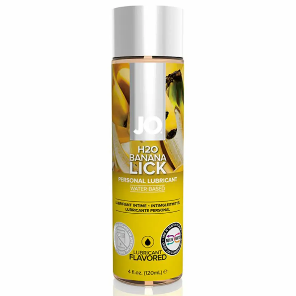 Lubrykant - System JO H2O Banana Lick 120 ml w sklepie Wasserman.eu