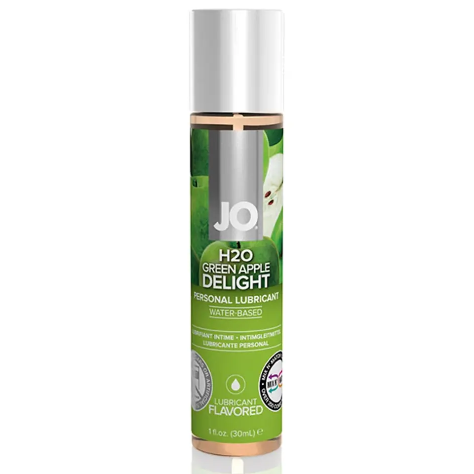 ⁨Lubrykant - System JO H2O Green Apple Delight 30 ml⁩ w sklepie Wasserman.eu