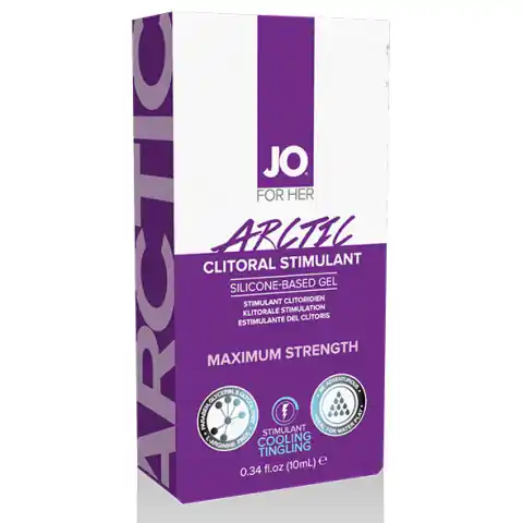 ⁨Żel stymulujący intensywny - System JO Clitoral Stimulant Cooling Arctic 10 ml⁩ w sklepie Wasserman.eu