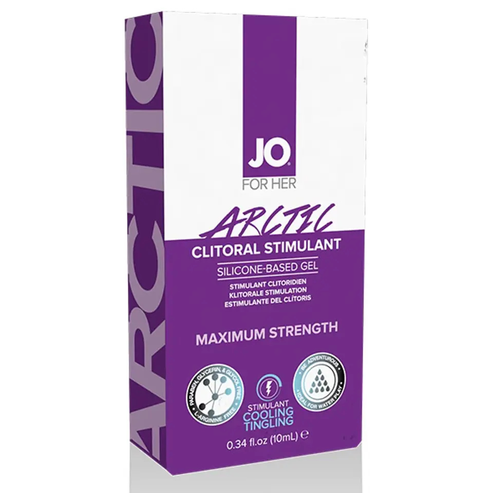 ⁨Żel stymulujący intensywny - System JO Clitoral Stimulant Cooling Arctic 10 ml⁩ w sklepie Wasserman.eu