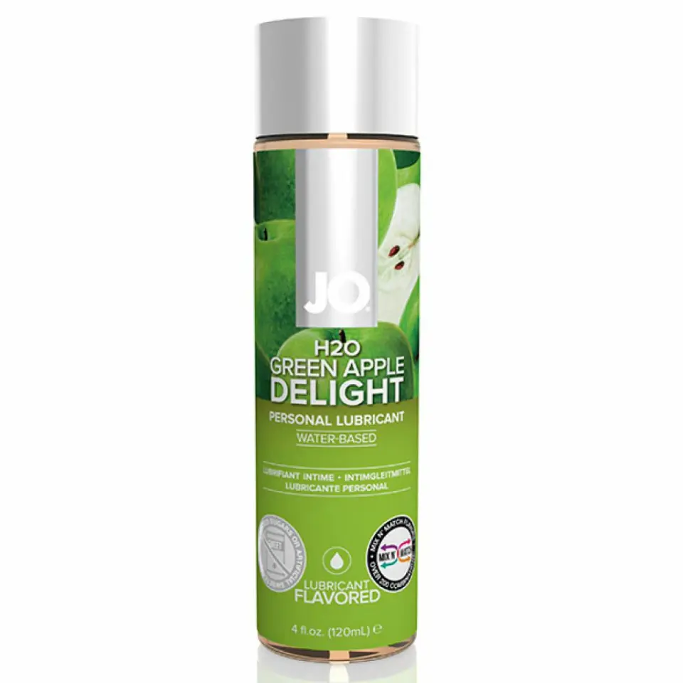 ⁨Lubrykant - System JO H2O Green Apple Delight 120 ml⁩ w sklepie Wasserman.eu