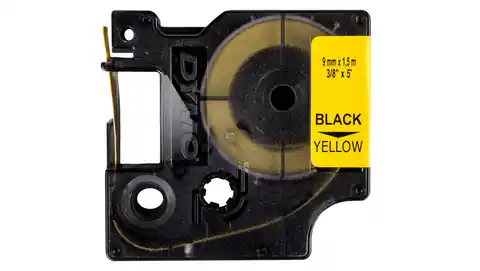 ⁨Shrink Tape/Tube for Printers 9mm x 1,5m yellow S0718290 18054⁩ at Wasserman.eu