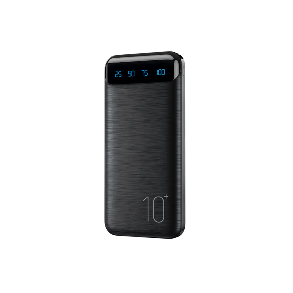 ⁨WEKOME WP-161 - Power bank 10000 mAh Super Charging 2xUSB-A LED (Czarny)⁩ w sklepie Wasserman.eu