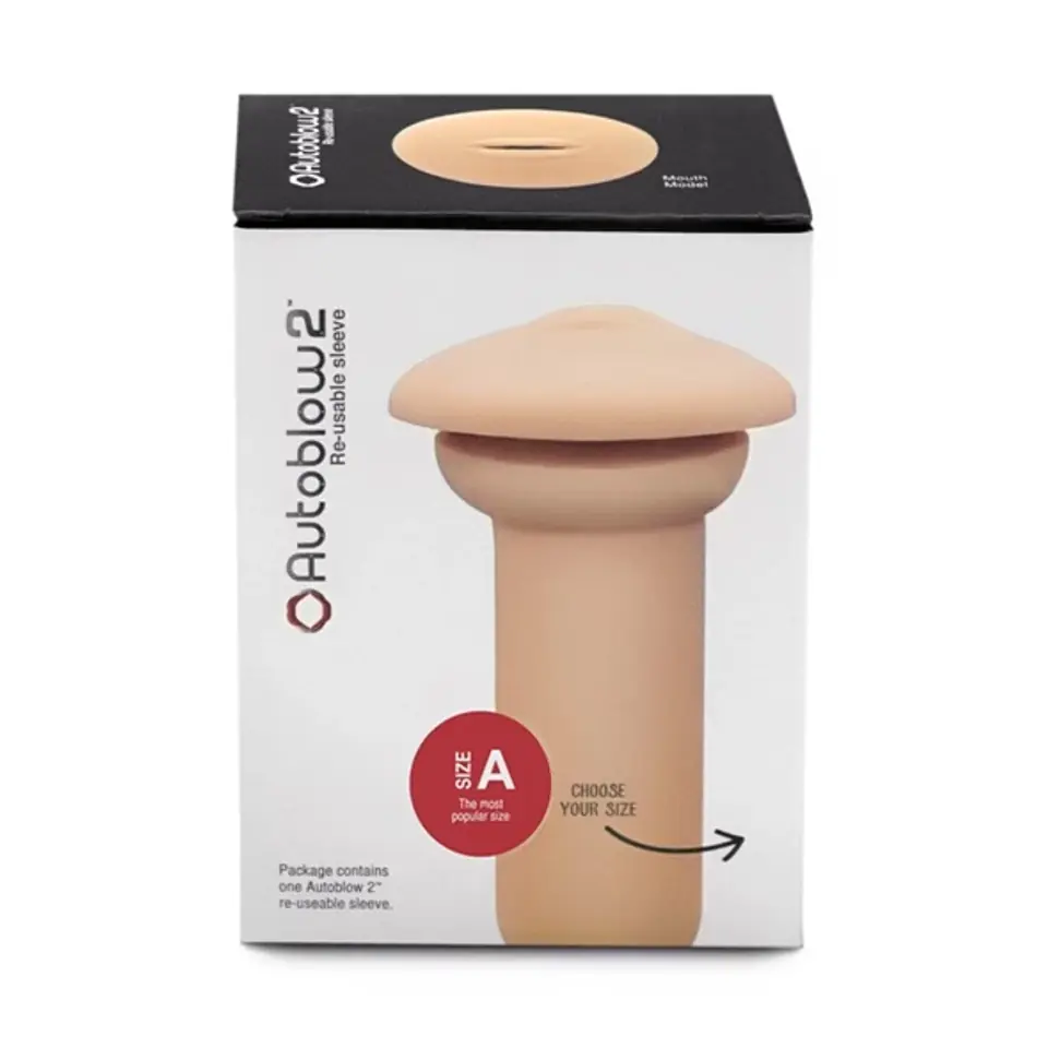 Wkładka do masturbatora - Autoblow 2 Plus XT Mouth Sleeve A w sklepie Wasserman.eu