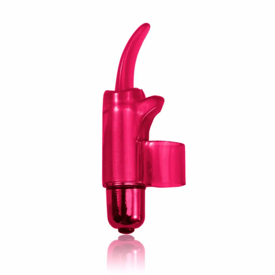 ⁨Wibrator na palec - PowerBullet Tingling Tongue Pink⁩ w sklepie Wasserman.eu