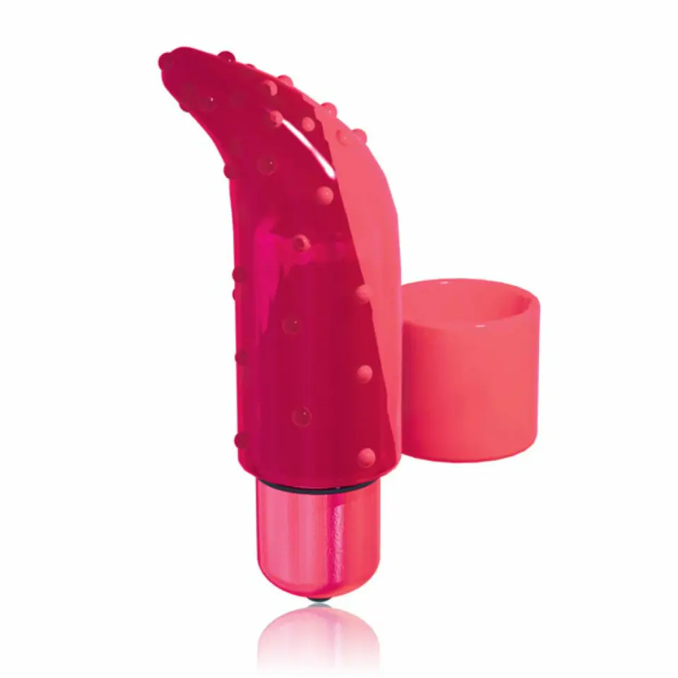 ⁨Wibrator na palec - PowerBullet Frisky Finger Pink⁩ w sklepie Wasserman.eu