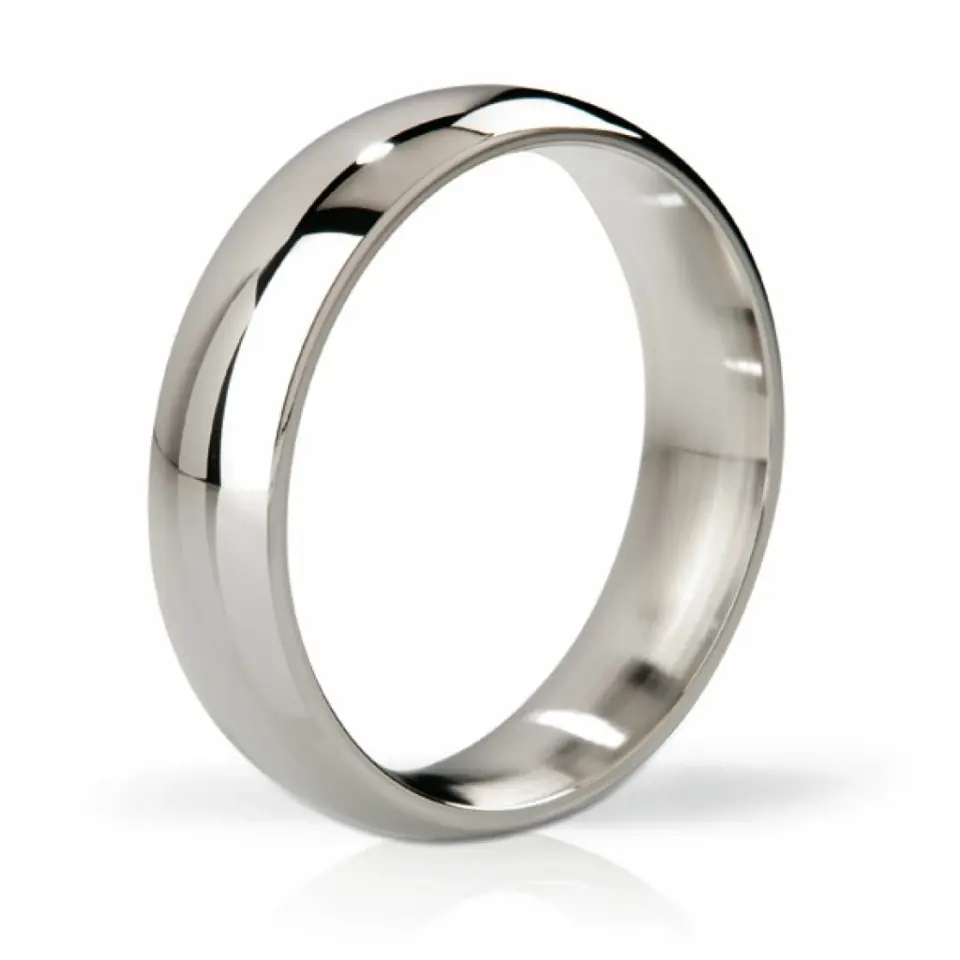 ⁨Mystim His Ringness Earl pierścień stalowy 55 mm polerowany⁩ w sklepie Wasserman.eu