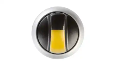 ⁨Napęd przełącznika 2 połozeniowy żółty z podświetleniem bez samopowrotu M22-WRLK-Y 216829⁩ w sklepie Wasserman.eu