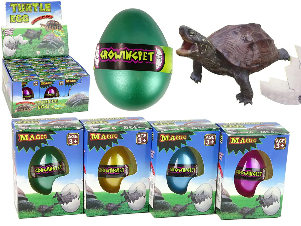 Wykluwające się Magiczne Jajko Żółtwia Rosnące 6 cm w sklepie Wasserman.eu