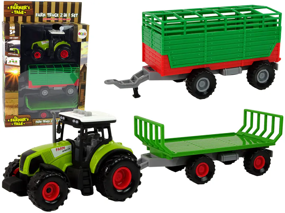 ⁨Traktor z Przyczepką Autko Farma⁩ w sklepie Wasserman.eu