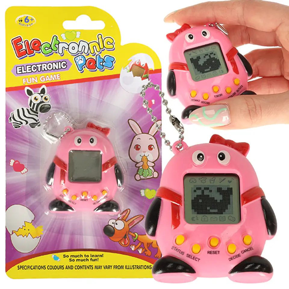 ⁨Zabawka Tamagotchi elektroniczna gra zwierzątko różowe⁩ w sklepie Wasserman.eu