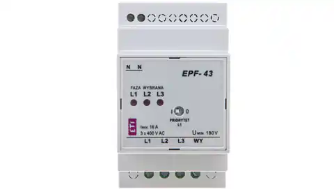 ⁨Automatyczny przełącznik faz 16A 1Z EPF-43 002470280⁩ w sklepie Wasserman.eu
