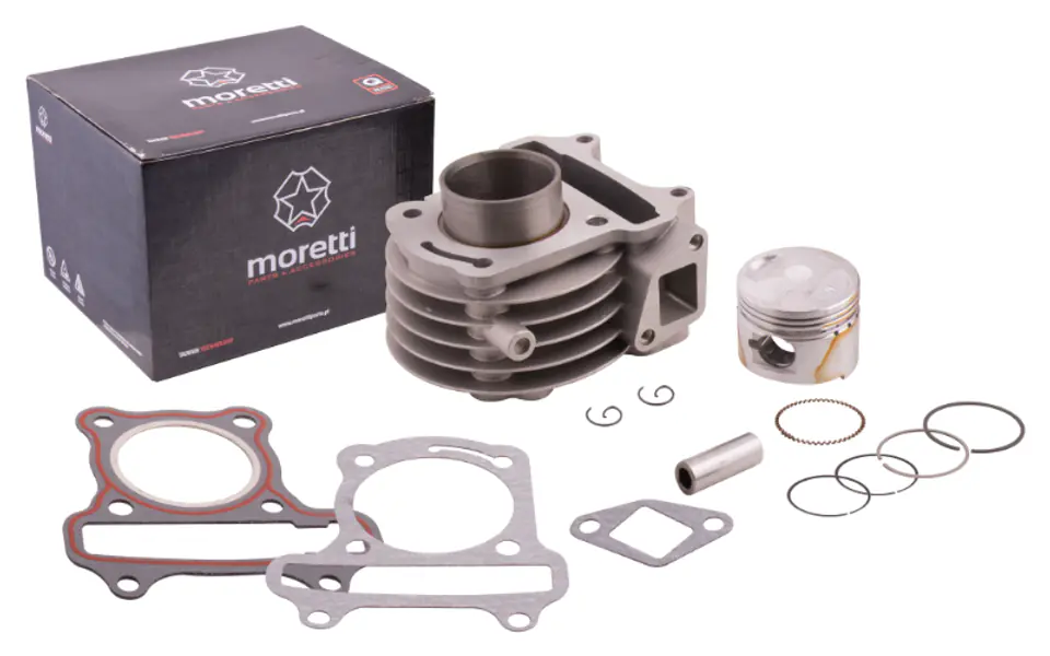 ⁨Cylinder Moretti do skutera 4T 50cc 139QMB⁩ w sklepie Wasserman.eu