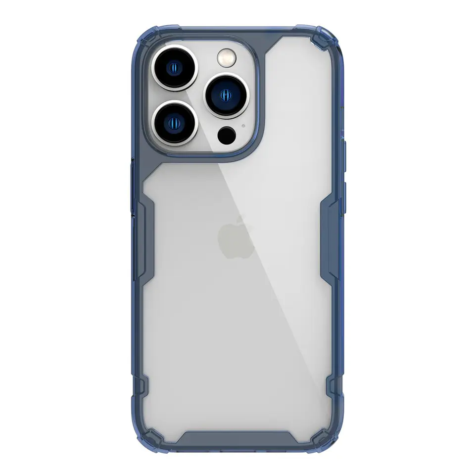 ⁨Nillkin Nature TPU Pro Case for Apple iPhone 14 Pro Max (Blue)⁩ at Wasserman.eu