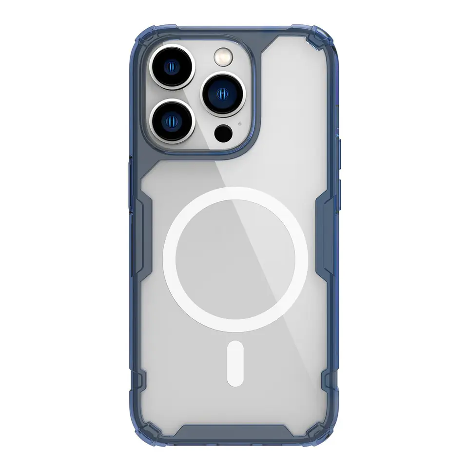 ⁨Nillkin Nature TPU Pro Magnetic Case for Apple iPhone 14 Pro (Blue)⁩ at Wasserman.eu