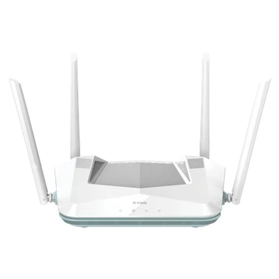 ⁨D-Link AX3200 Smart Router R32 802.11ax, 800+2402 Mbit/s, 10/100/1000 Mbit/s, Ethernet LAN (RJ-45) porty 4, Typ anteny Zewnętrzn⁩ w sklepie Wasserman.eu